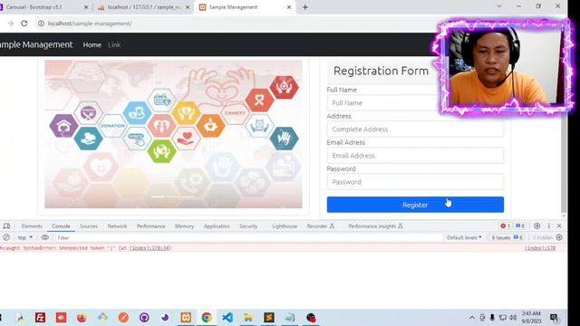 SAMPLE MANAGEMENT USING OOP PDO/PHP WITH AJAX PART 3 смотреть онлайн