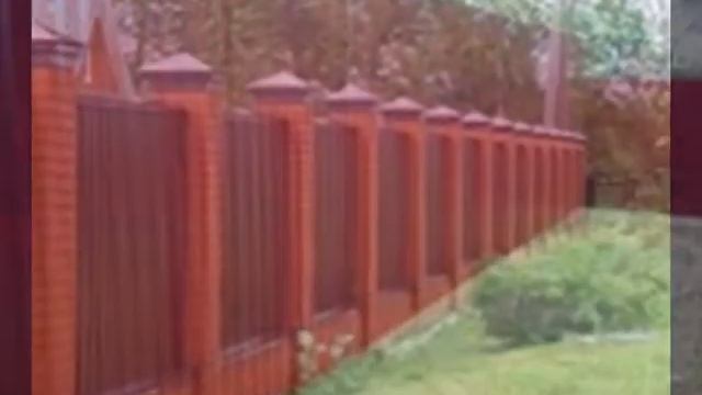 Заборы из профлиста. ОКНА-КРОВЛЯ.РФ смотреть онлайн