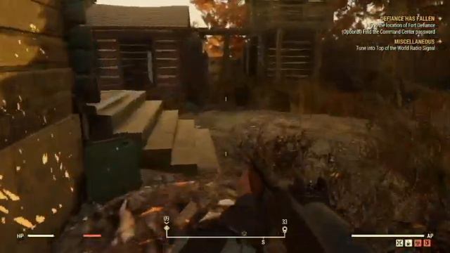 Fallout 76 Beta Raw Footage Exploring Camp Venture BrotherHood Of Steel смотреть онлайн
