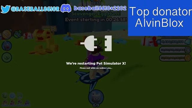 New Pet Simulator X COSMIC UPDATE! | Roblox PSX Live смотреть онлайн