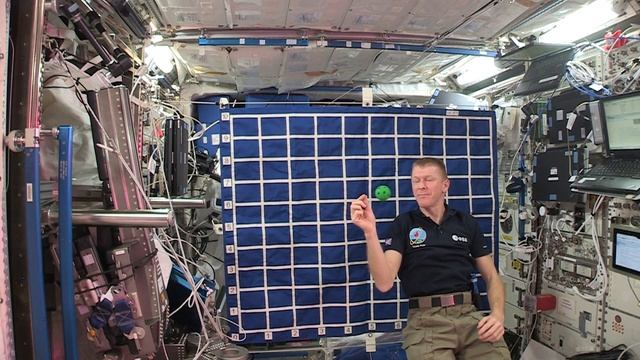 Astro Academy: Principia - 1 Ball on tether Tim hits the camera смотреть онлайн