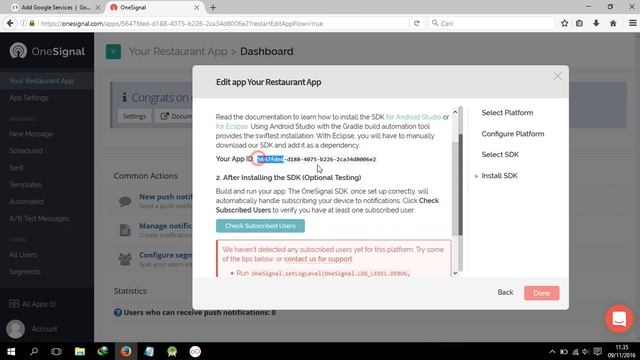 [Universal] OneSignal Push Notification Configuration смотреть онлайн