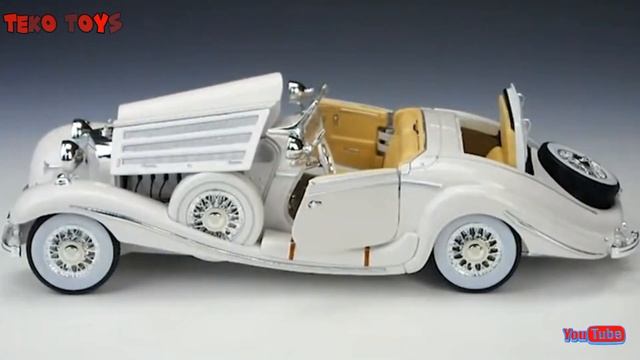 MINIATURA MERCEDES -BENZ 500K TYP SPECIAL ROADSTER 1936 смотреть онлайн