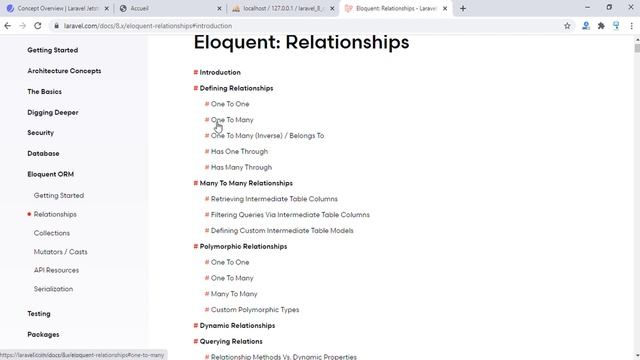 Laravel 8 darija from zero to hero -34- ( Eloquent Relationships ) смотреть онлайн
