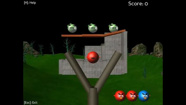 Angry Birds 3D - 15112 Term Project смотреть онлайн