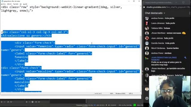 Maquetacion web con Bootstrap (clase 6) - controles form de seleccion смотреть онлайн