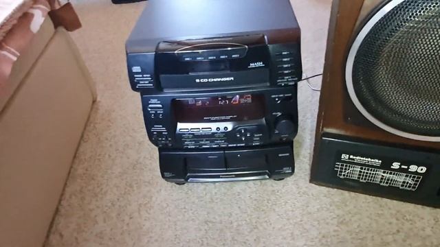 Сможет ли обычный музыкальный центр, Panasonic sa-ch74 раскачать колонки S-90?№443 смотреть онлайн