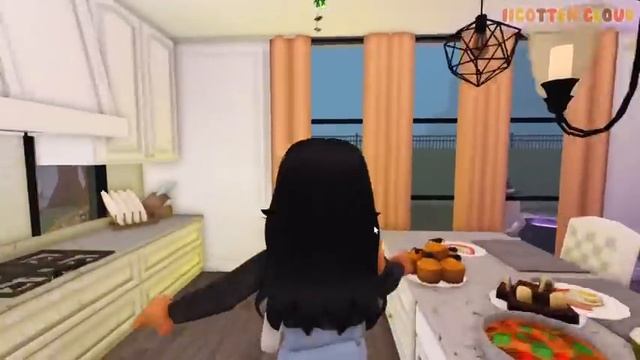 Our Rainy Day Routine!!*Very cozy*⛈|Bloxburg Roblox Family Roleplays|w/voices смотреть онлайн