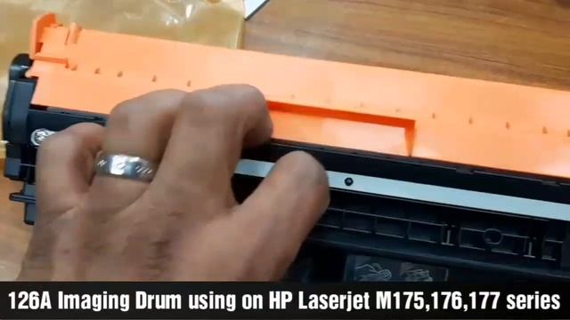How to Replace Imaging Drum on HP Color Laserjet Pro M175,176,177 series смотреть онлайн