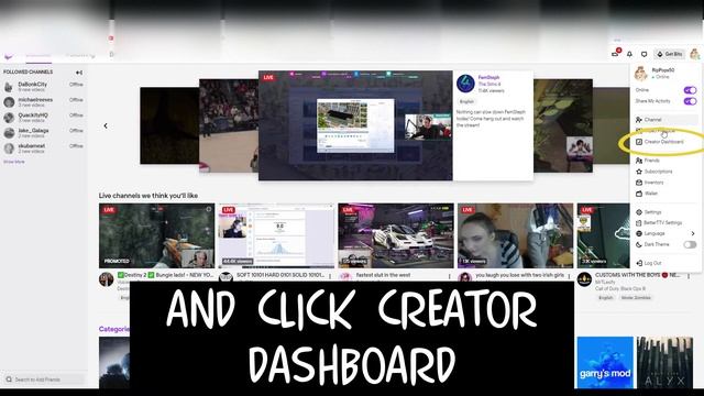 How to see your TWITCH FOLLOWER LIST 2020 *Updated : Quick and Easy, not in channel preferences смотреть онлайн