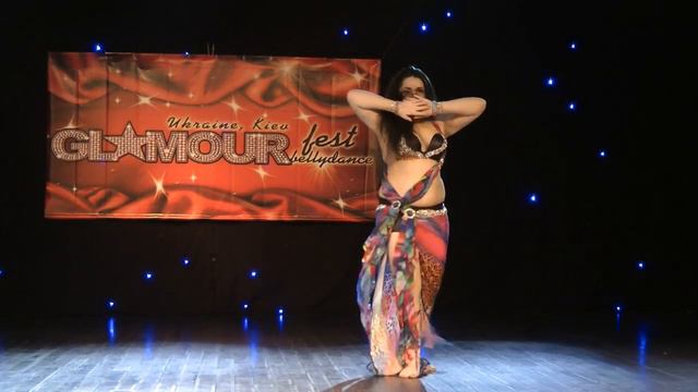 Evelina Koval ⊰⊱ GLAMOUR bellydance Open stage '14. смотреть онлайн
