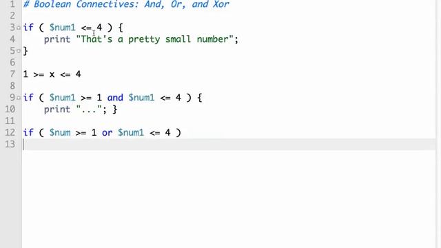 BYUH CIS 101 And Or Xor in Perl смотреть онлайн