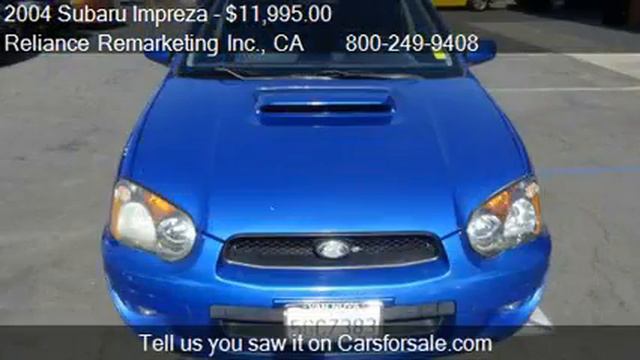 2004 Subaru Impreza WRX - for sale in Ontario, CA 91761 смотреть онлайн