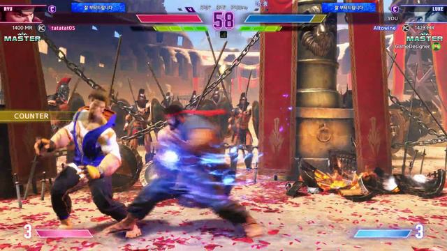 Ryu (C/MR 1408) vs Altowine (Luke/C/MR 1415) | Street Fighter 6 смотреть онлайн