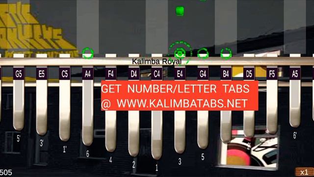 🚪 505 - Arctic Monkeys | Intermediate | Kalimba Tutorials | Tabs in Description смотреть онлайн