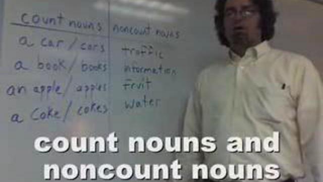 Урок 2.4. Count and Noncount Nouns смотреть онлайн
