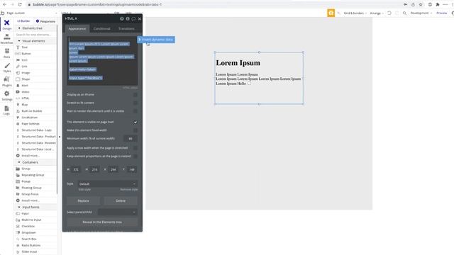 How to write custom code in Bubble смотреть онлайн