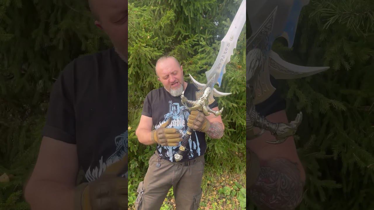 Фростморн Ледяная Скорбь Меч Короля Лича #варкрафт #меч #worldofwarcraft смотреть онлайн