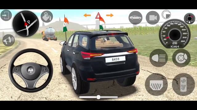 Indian Car Simulator: 4x4 Modified Toyota Fortuner Legender Car Game - Android Gameplay смотреть онлайн