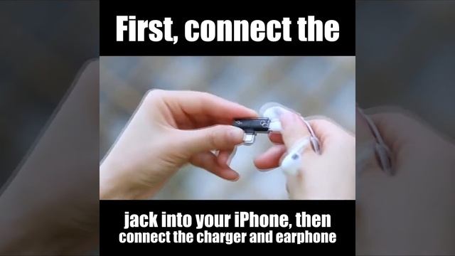 i-PHONE 2-IN-1 HEADPHONE AND CHARGING ADAPTER......SIMPLIFY YOUR LIFE! смотреть онлайн