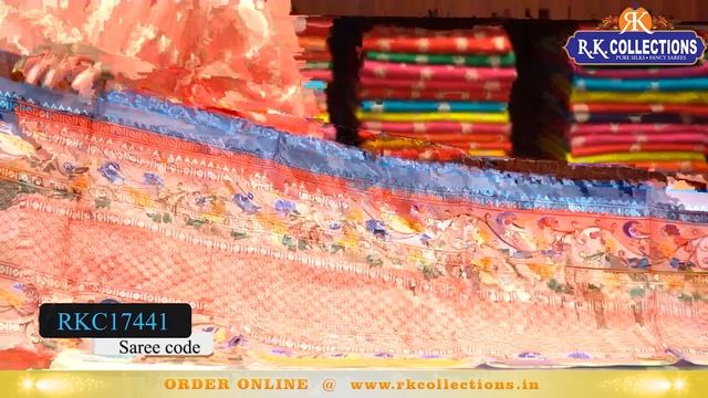 Fancy Silk Sarees Rs.590/- Only I Wholesale Store I@Rkcollectionssarees смотреть онлайн