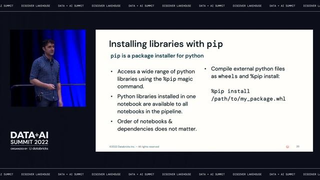 Delta Live Tables: Modern Software Engineering and Management for ETL смотреть онлайн