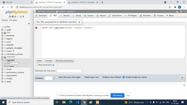 Insert data in mysql in hindi смотреть онлайн