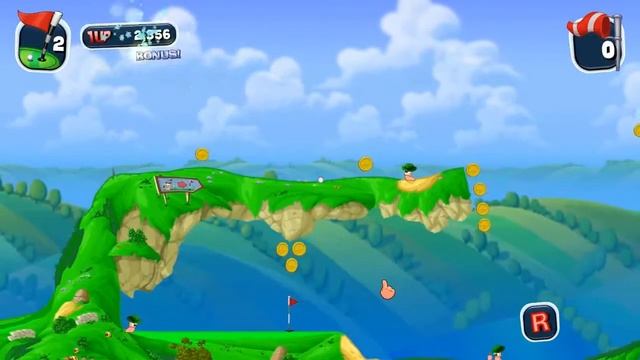 Worms Crazy Golf Gameplay смотреть онлайн