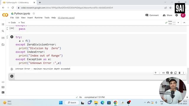 5.2 | Exception Handling | Python Fundamentals смотреть онлайн