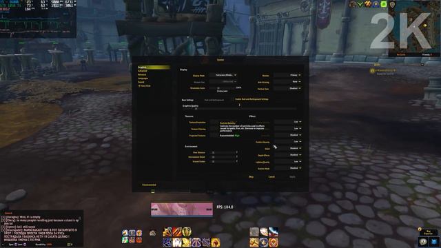 World of Warcraft: BFA [BETA] | 4K/2k/1080p/900p | i5 8600k | GTX 1050 Ti 4 GB | FPS graph смотреть онлайн