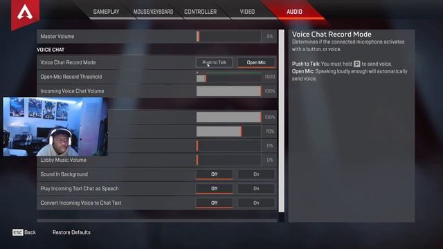 How to use Push to Talk on Controller (Apex Legends) PC only смотреть онлайн