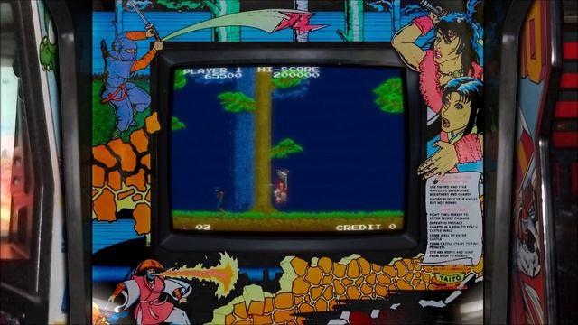 The Legend of Kage - Realistic Arcade Bezel for Mame смотреть онлайн