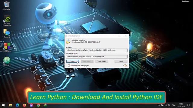 #02 : Learn Python | Download And Install Python IDE смотреть онлайн