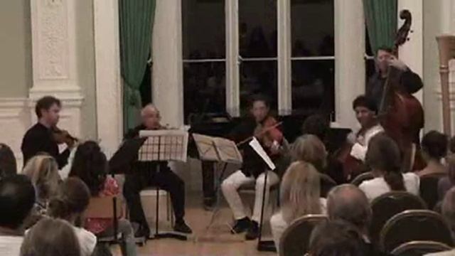 Dvorak Quintet first movement (first part) смотреть онлайн
