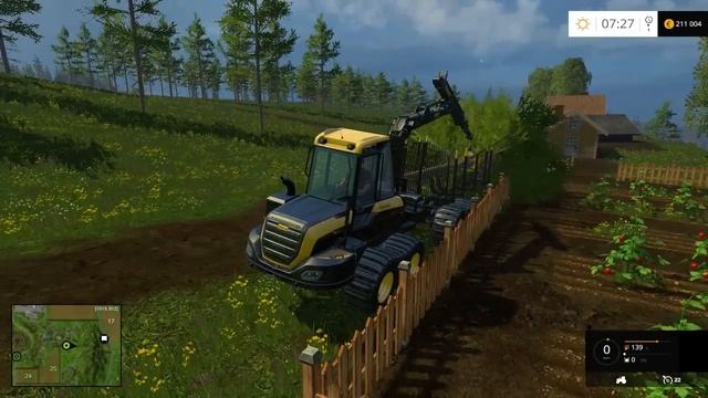 Елочка на Рождество - 45 Farming Simulator 15 смотреть онлайн