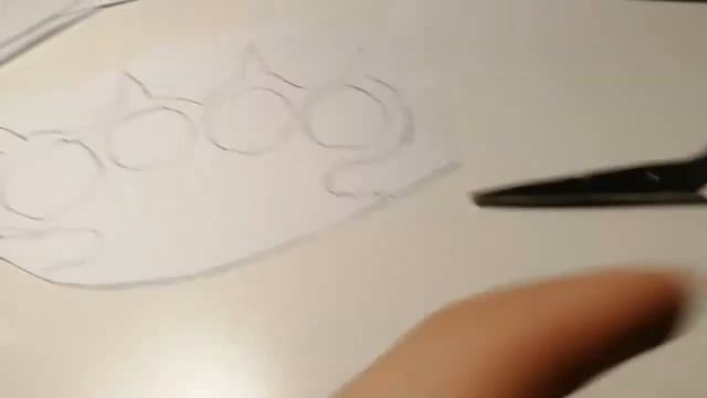 Как сделать кастет из бумаги 1 часть смотреть онлайн