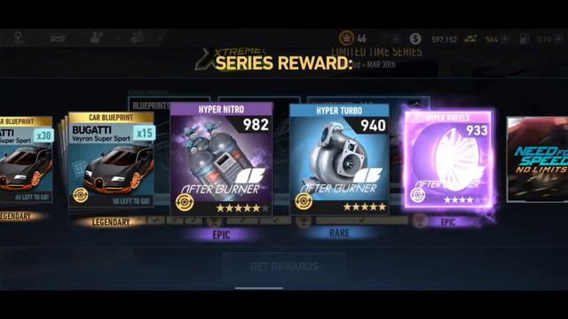 NFS No Limits | Winning Bugatti Veyron Super Sport (XRC) | On (VIP level - 0) смотреть онлайн