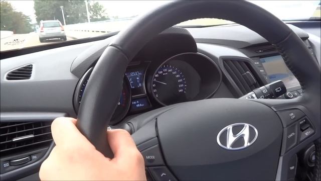Hyundai Veloster 1.6 GDI Turbo 186hp Acceleration 0-100 km/h смотреть онлайн