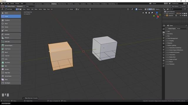 Blender 2.8 Modeling Beginner Tip : Symmetry & Mirror смотреть онлайн