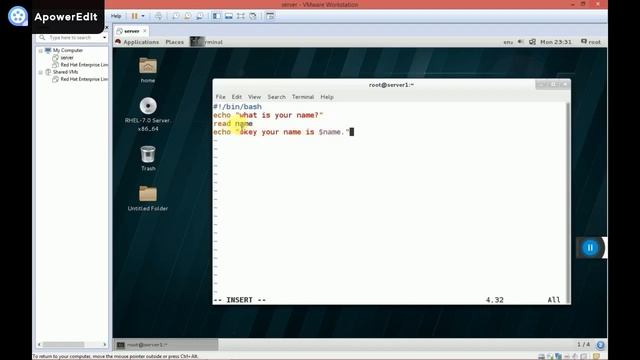 what is read command & how to use read command in shell-scripting in hindi смотреть онлайн