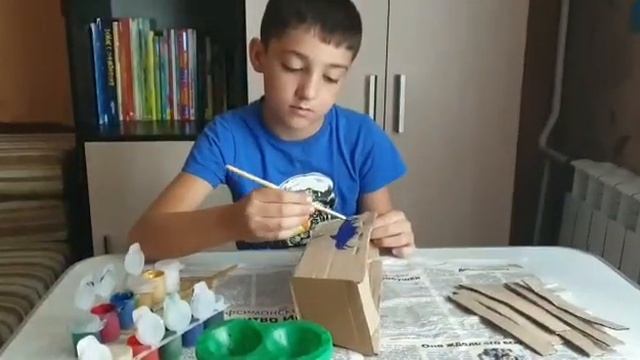 Летучий корабль .Корабль своими руками .Корабль из картона смотреть онлайн