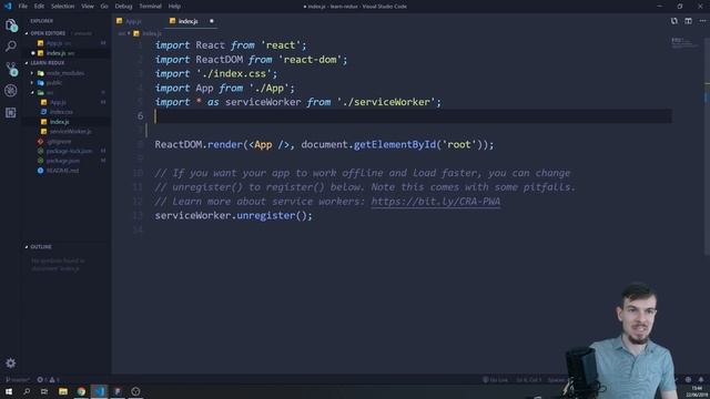 Redux For Beginners | React Redux Tutorial смотреть онлайн