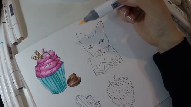 TOUCH MARKER NASIL KULLANILIR? | MARKER İLE KOLAY ÇİZİM TEKNİKLERİ смотреть онлайн