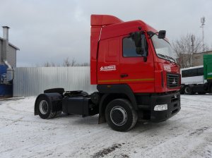 Седельный тягач МАЗ 544028-520-031, колёсная формула 4х2, нагрузка на ССУ-10.5т, высота ССУ-1150мм,