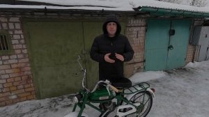 Мопед Рига-13 . Финал . Запуск двигателя .
