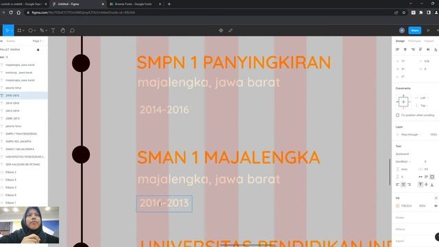 Pembuatan CV Sederhana Menggunakan Figma смотреть онлайн