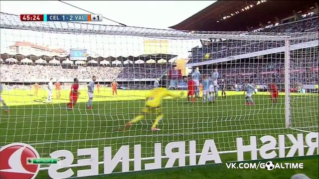 Celta Vigo 1-5 Valencia CF (Liga BBVA 2015/2016) смотреть онлайн