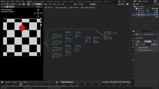 2D Fluid Simulation in Geometry Nodes смотреть онлайн