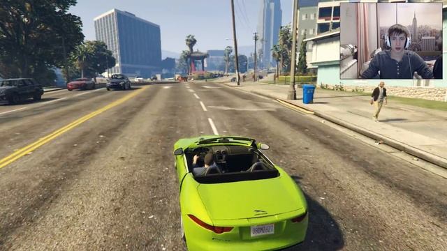 GTA 5 MOD : Jaguar F-Type 2014 смотреть онлайн