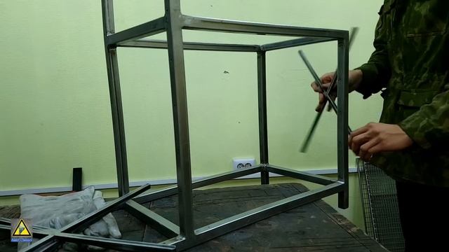 ШИКАРНАЯ самоделка ИЗ ПРОФИЛЬНОЙ ТРУБЫ. Дешево. Размеры. смотреть онлайн